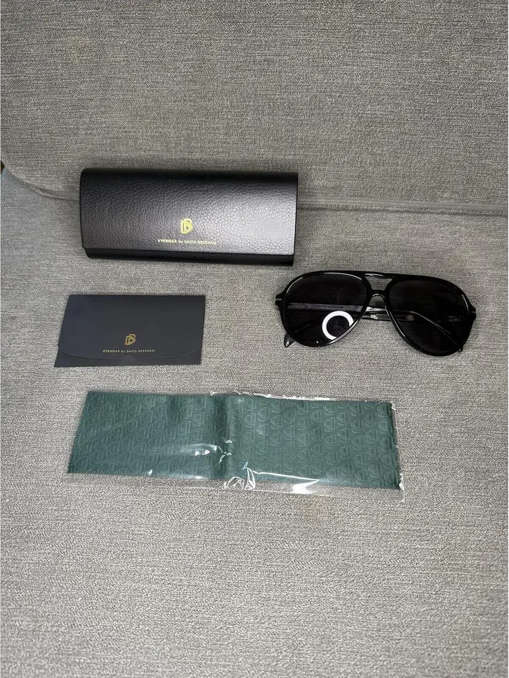 David Beckham Polarized Sunglasses Db1091/S Black